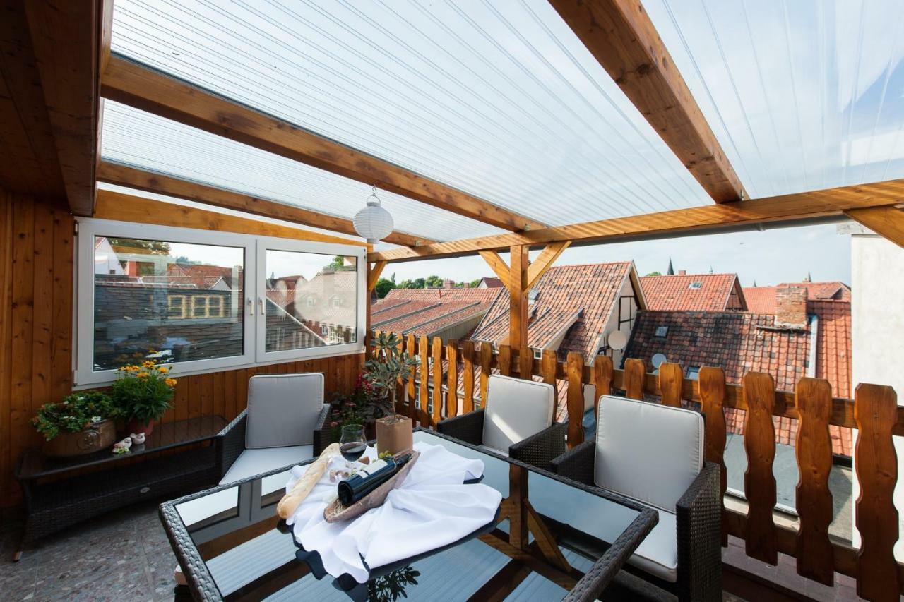 Ferienhaus Schlossgarten Quedlinburg Dış mekan fotoğraf